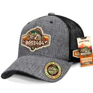 Gorra Bass 404 color Gris/Negro