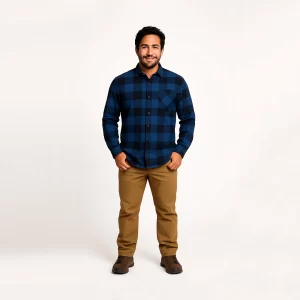 Camisa Magellan Outdoors Canyon Creek Flannel Hombre