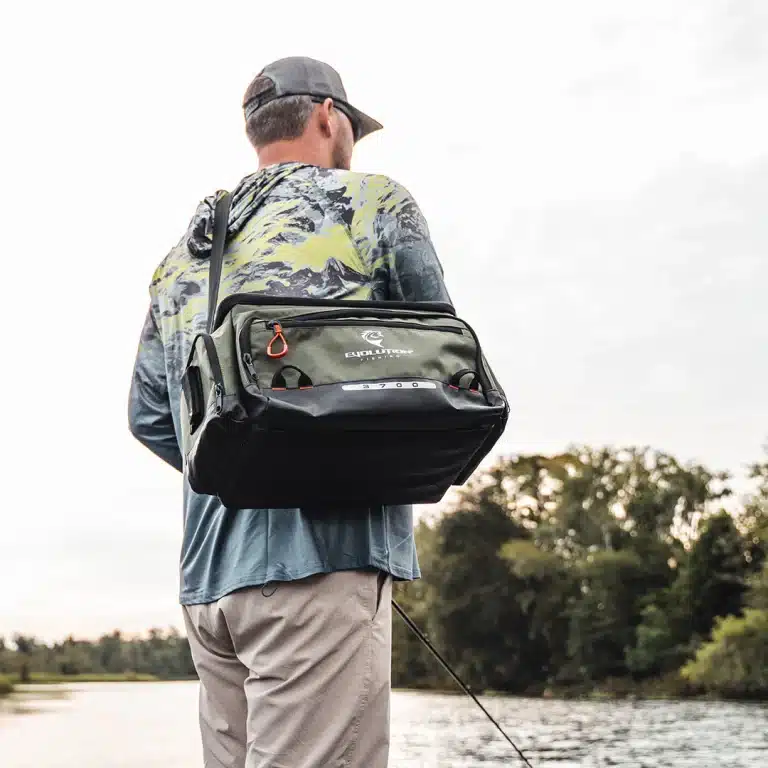 Evolution Outdoor 3700 Smallmouth Tackle Bag Olive Drab Green - Imagen 4