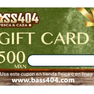 Bass 404 Gift Card $500