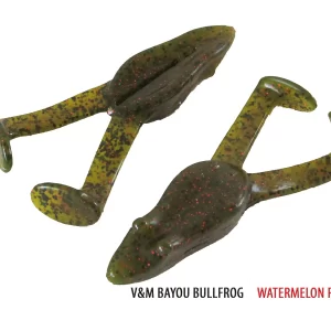 V&M Bayou Bullfrog 3.75" 5 Pk