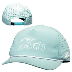 Z-Man Perforated Logo Rope HatZ™ Light Blue